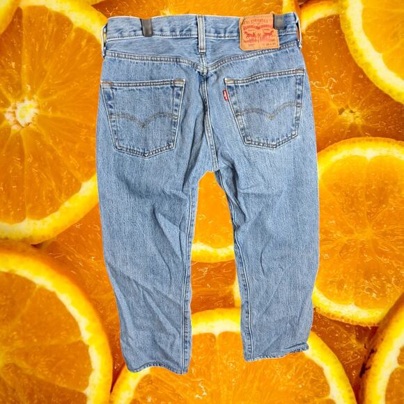 Levi's Men's 501® Original Regular Fit Mid Rise Button Fly Jeans Size W29‎ - Picture 3 of 7